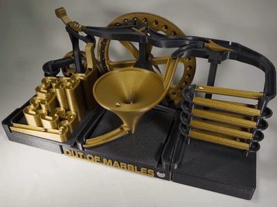 The Two Wheeler | 3 Modules | STL File - Out Of Marbles