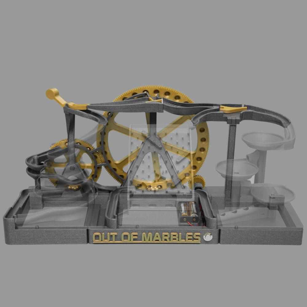 The Two Wheeler | 3 Modules | STL File - Out Of Marbles