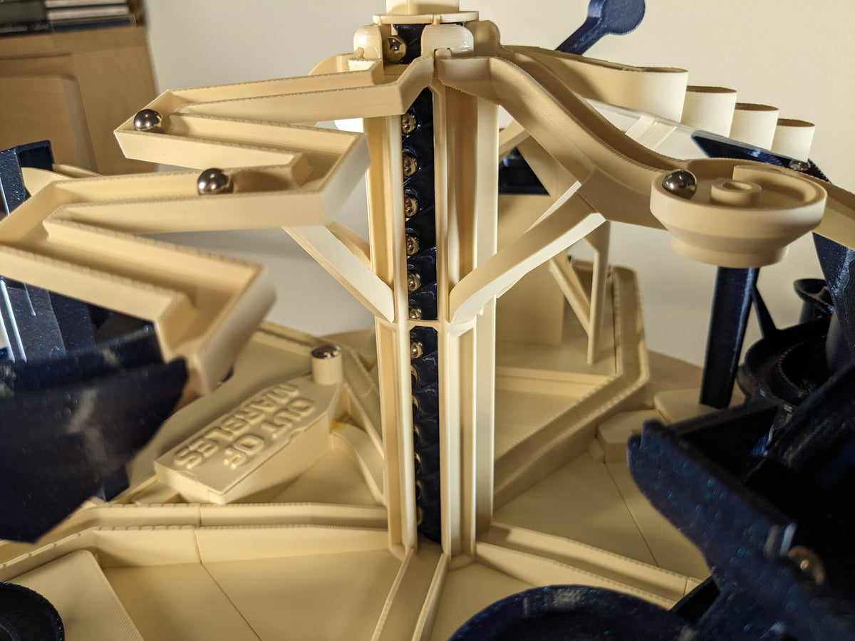 Centerpiece | Marble Machine STL - Out Of Marbles