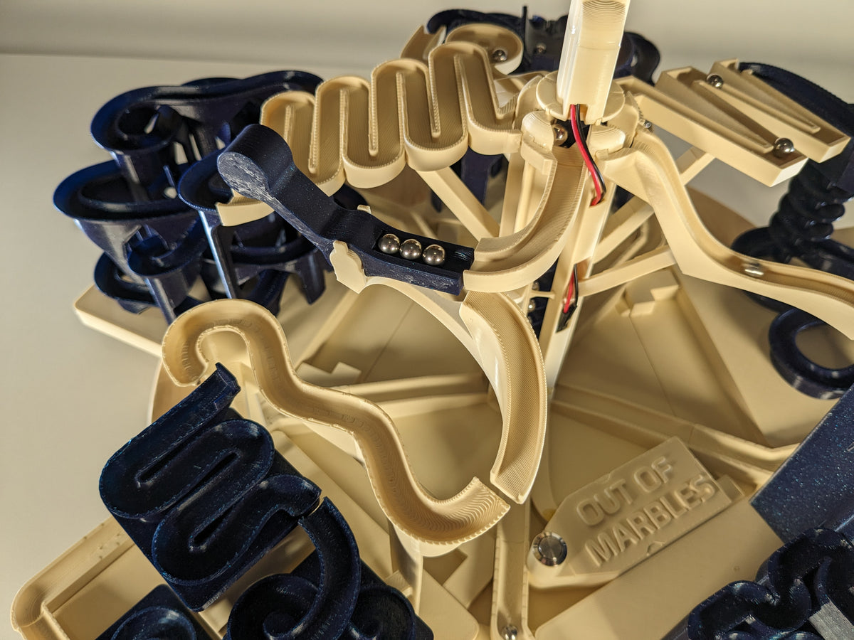 Centerpiece | Marble Machine STL - Out Of Marbles