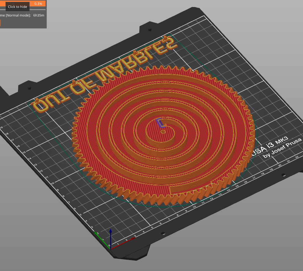 The Spiral | MONO | STL - Out Of Marbles