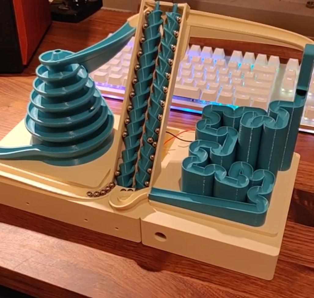 The Double Screw | 2 Modules | STL File - Out Of Marbles