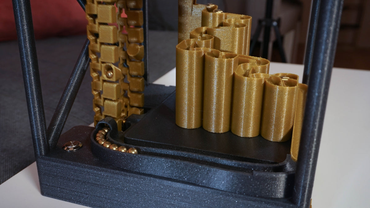 The Bucket Tower | 2-7 Modules | STL File - Out Of Marbles