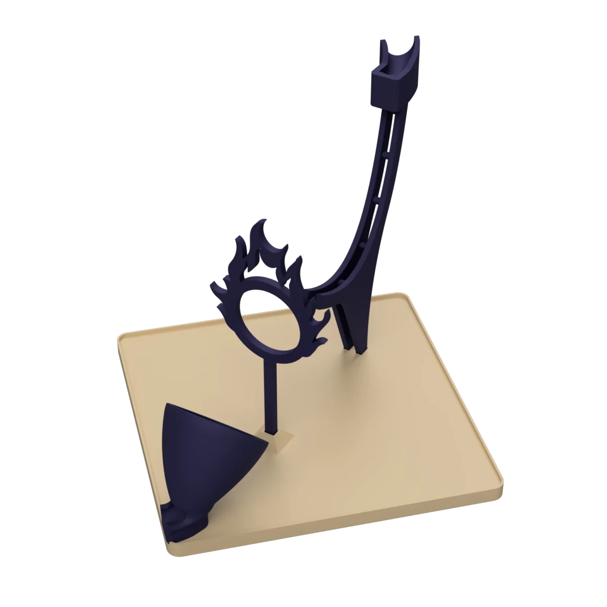 Ring Of Fire Module STL | 3D Printable Marble Run